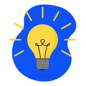 Illustration d’une ampoule avec des rayons lumineux